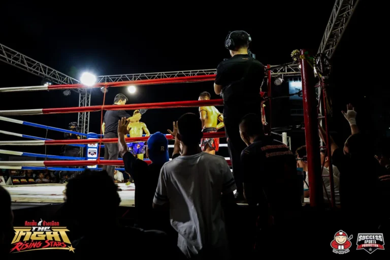 ภาพบรรยากาศไฮไลท์งานศึกเฟ้นช้างเผือก The Fight Rising Stars บางแสน ภาพที่ 13