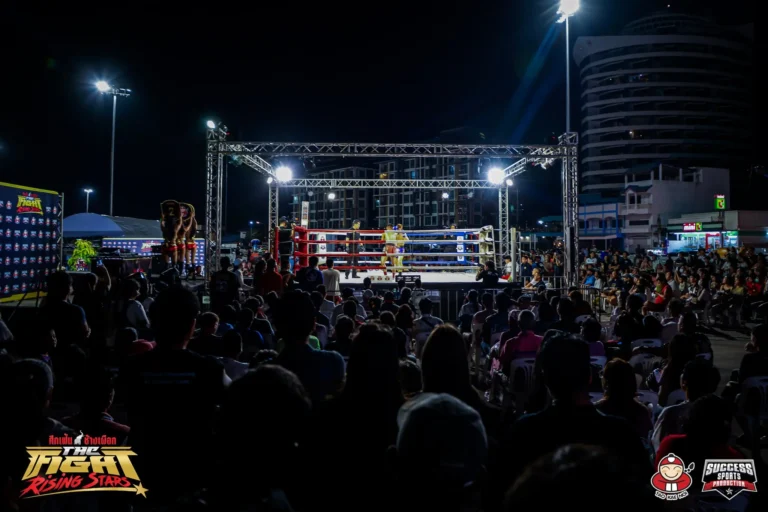 ภาพบรรยากาศไฮไลท์งานศึกเฟ้นช้างเผือก The Fight Rising Stars บางแสน ภาพที่ 17