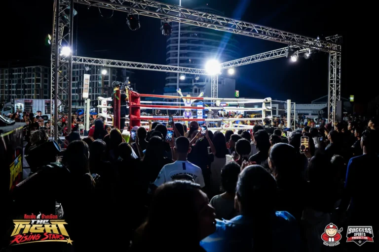 ภาพบรรยากาศไฮไลท์งานศึกเฟ้นช้างเผือก The Fight Rising Stars บางแสน ภาพที่ 20